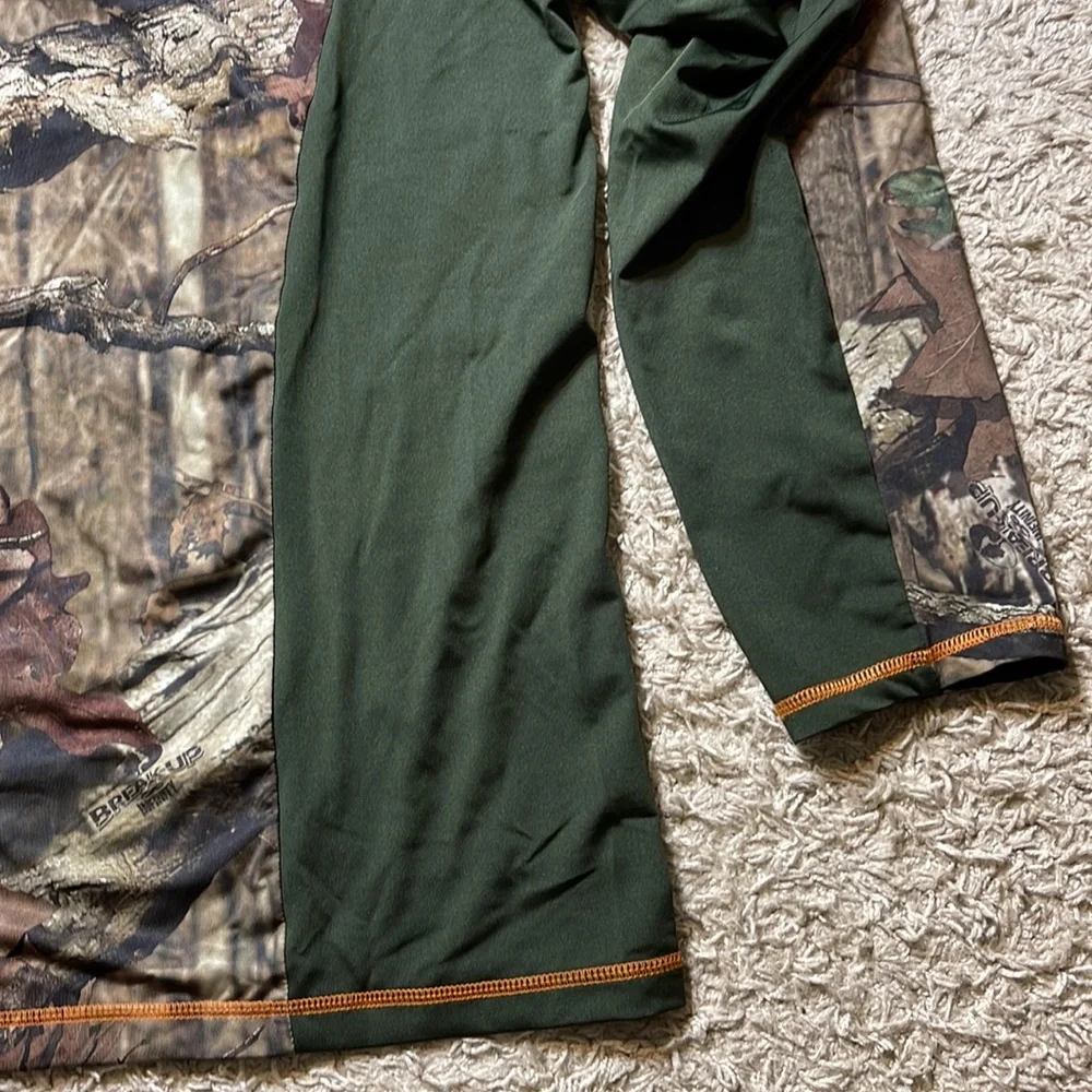 EUC Mossy Oak Break Up Infinity Quarter Zip Camoflauge Pullover Jacket Size XL - Picture 7 of 8